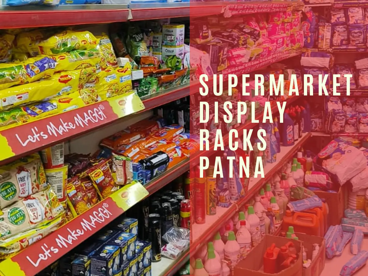 Supermarket display racks   Patna.webp